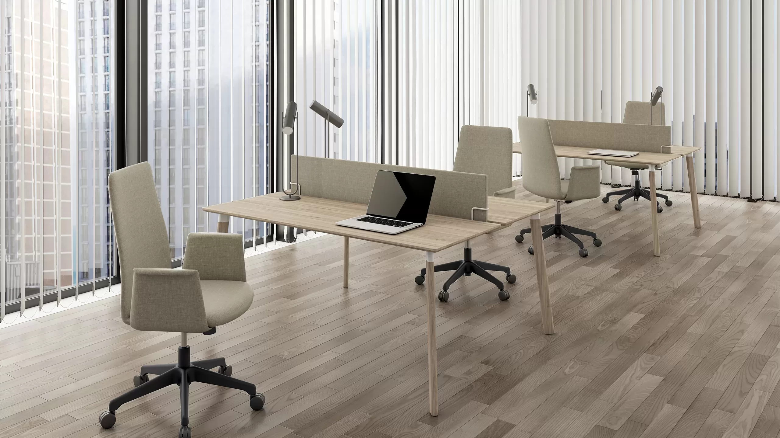 A linha “York” é simplesmente um sinónimo de diversidade. Composta por três modelos distintos, que variam na altura do casco, a “York” torna-se num produto adaptável a qualquer espaço ou ambiente de trabalho.