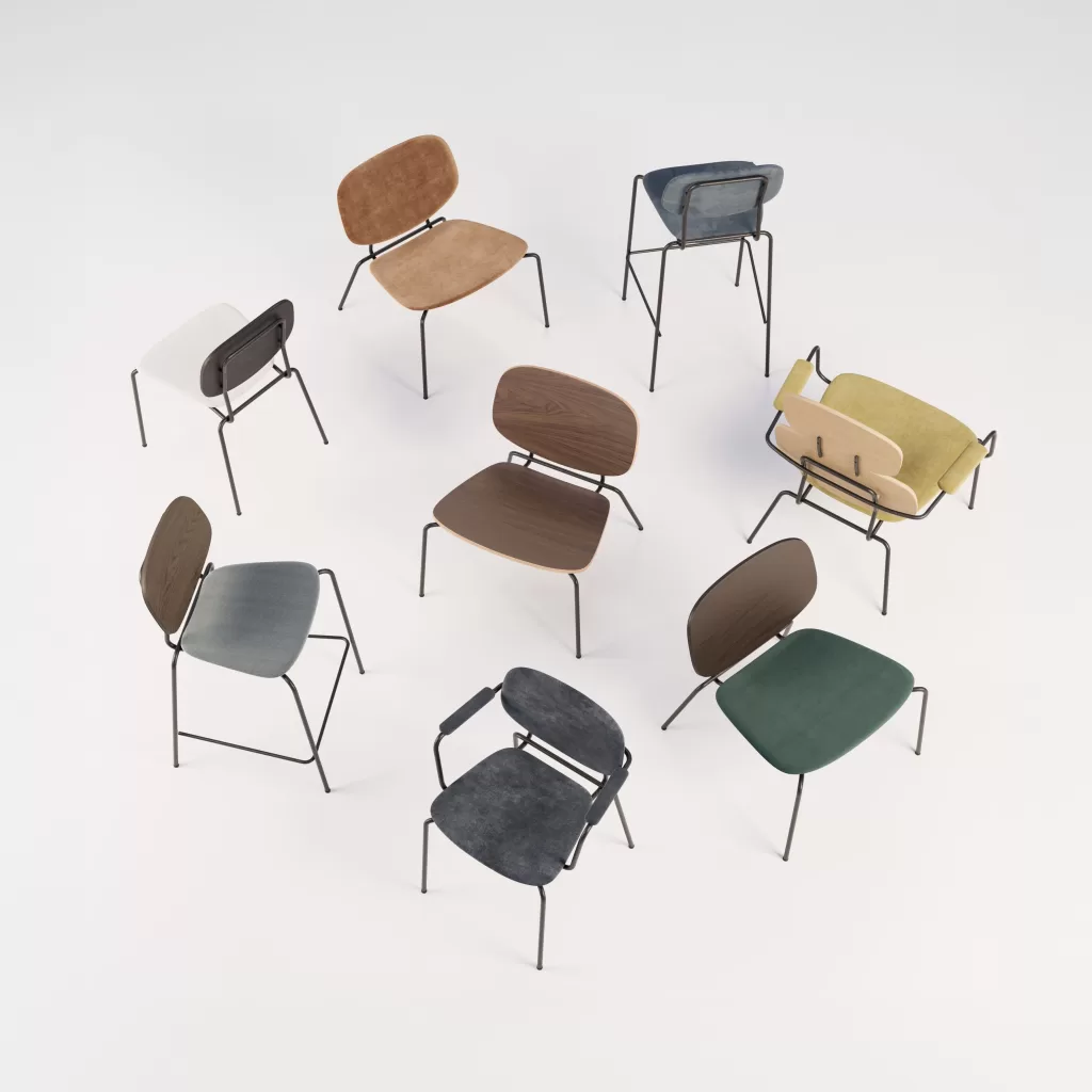 A linha Tobie combina um design simples e um conforto prático, oferecendo uma fusão perfeita de estilo e funcionalidade. Cada peça é projetada para se adaptar a diversos ambientes, apresentando formas elegantes que se integram facilmente em qualquer configuração. Com várias opções de personalização, a coleção Tobie permite que crie um ambiente que reflete o seu estilo pessoal. A linha Tobie é a escolha perfeita para quem procura qualidade e design em cada detalhe.