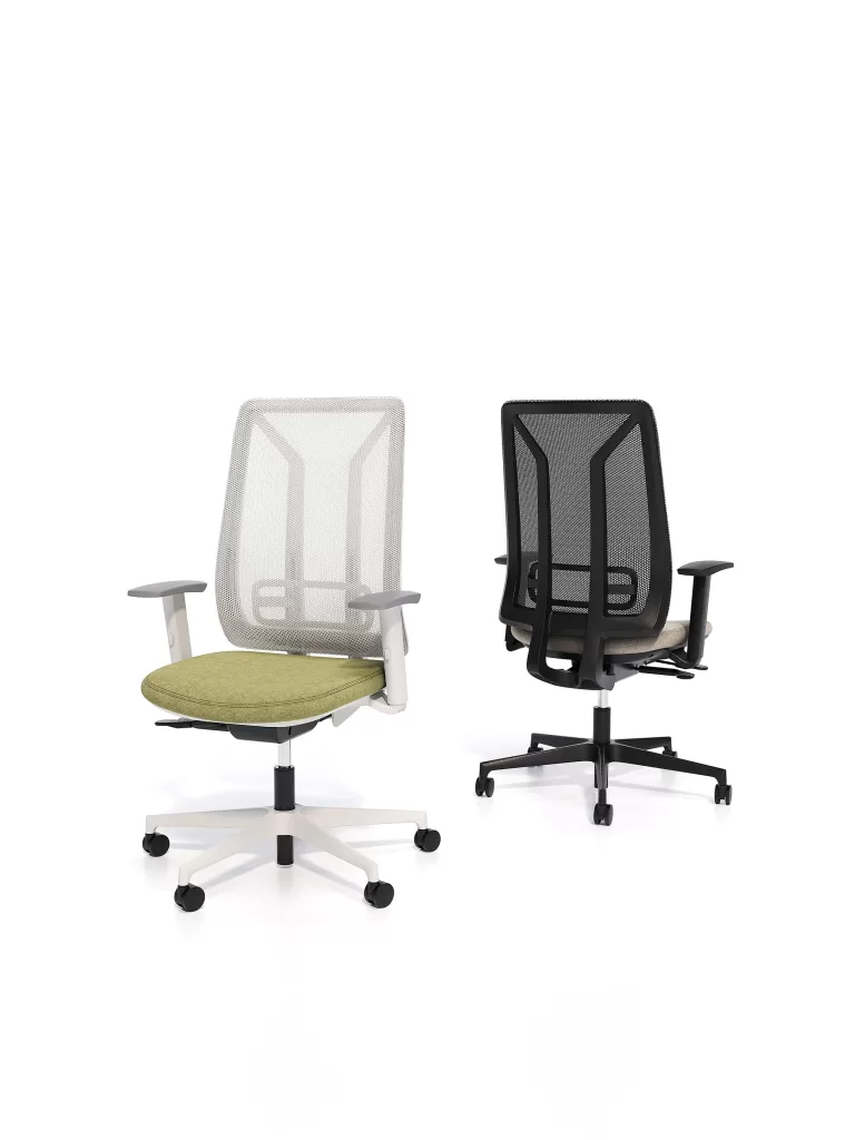 VERTA, cadeira de escritório ergonómica que combina conforto e design moderno.