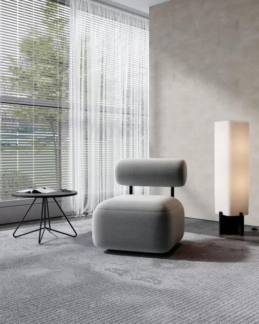 Sofá modular Bold de design sofisticado e acabamento premium.