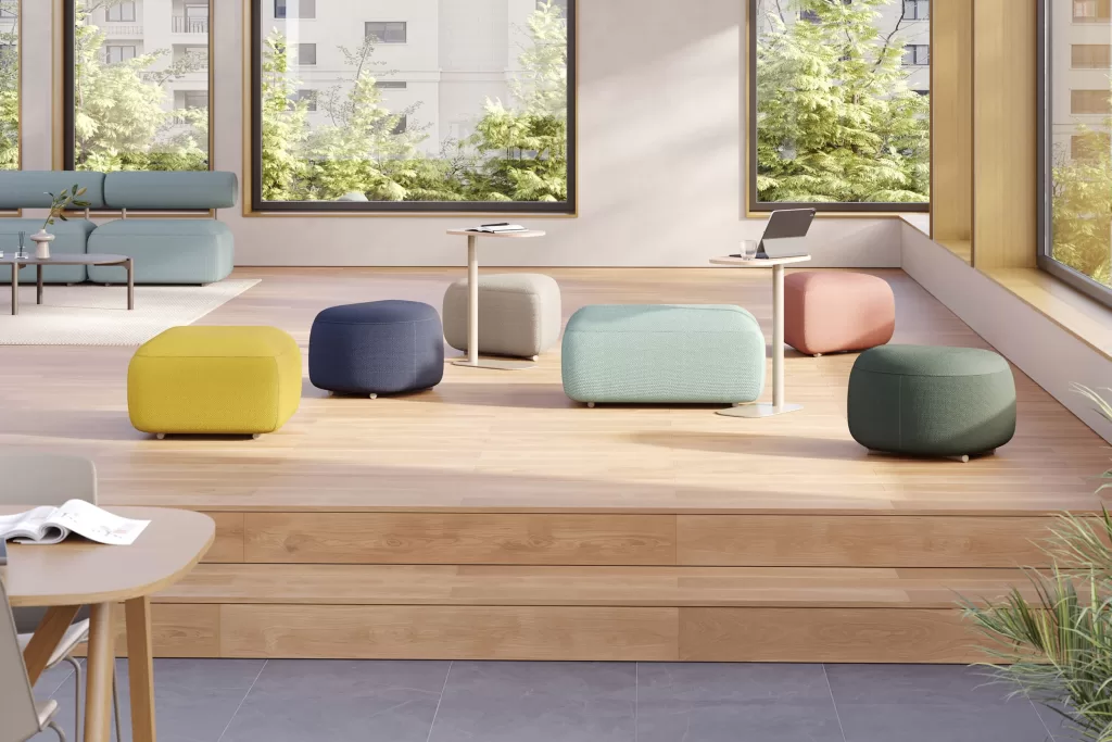 Sofá Bold, sistema modular com design atual e versátil.